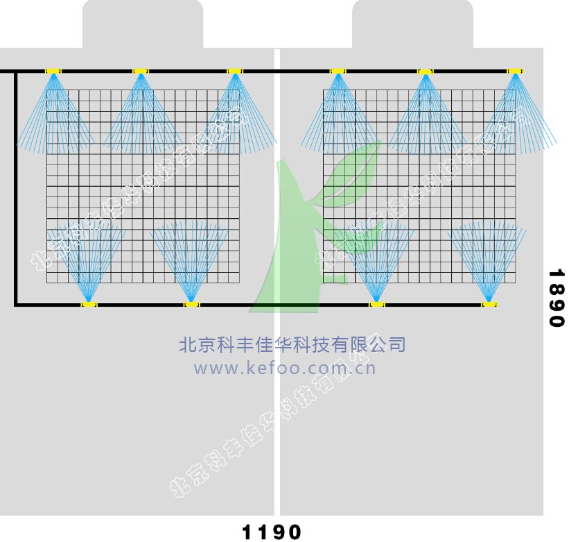 中央空调喷雾降温